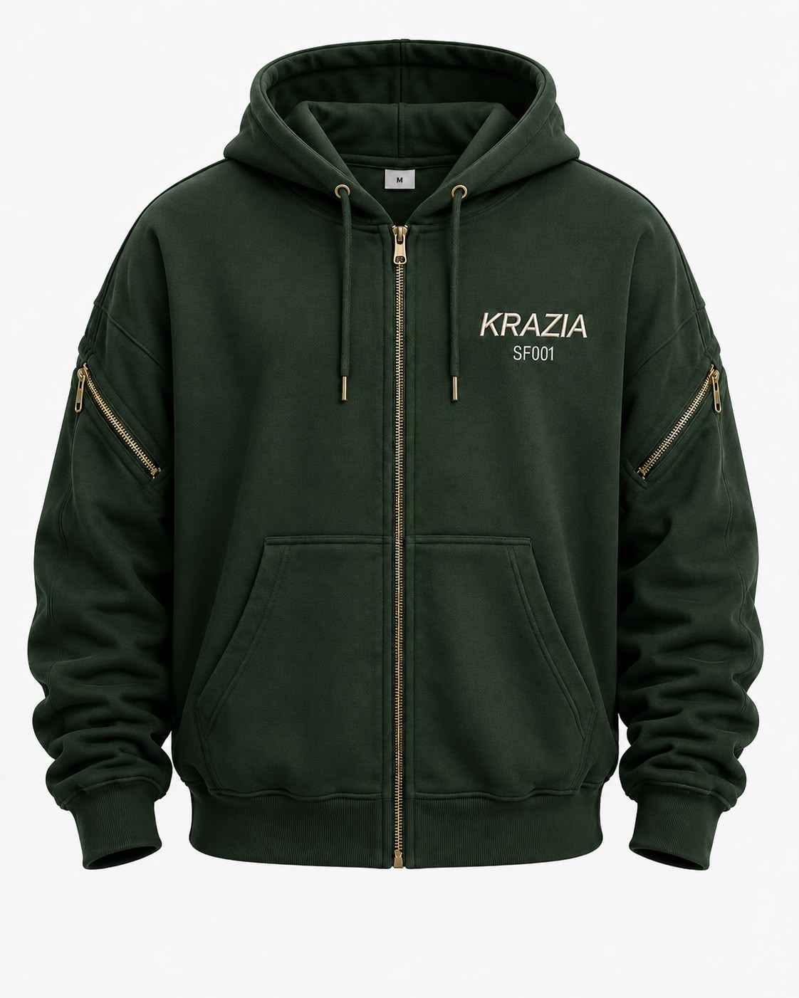 KRAZIA SF001 — Two-Layer Hood Hoodie