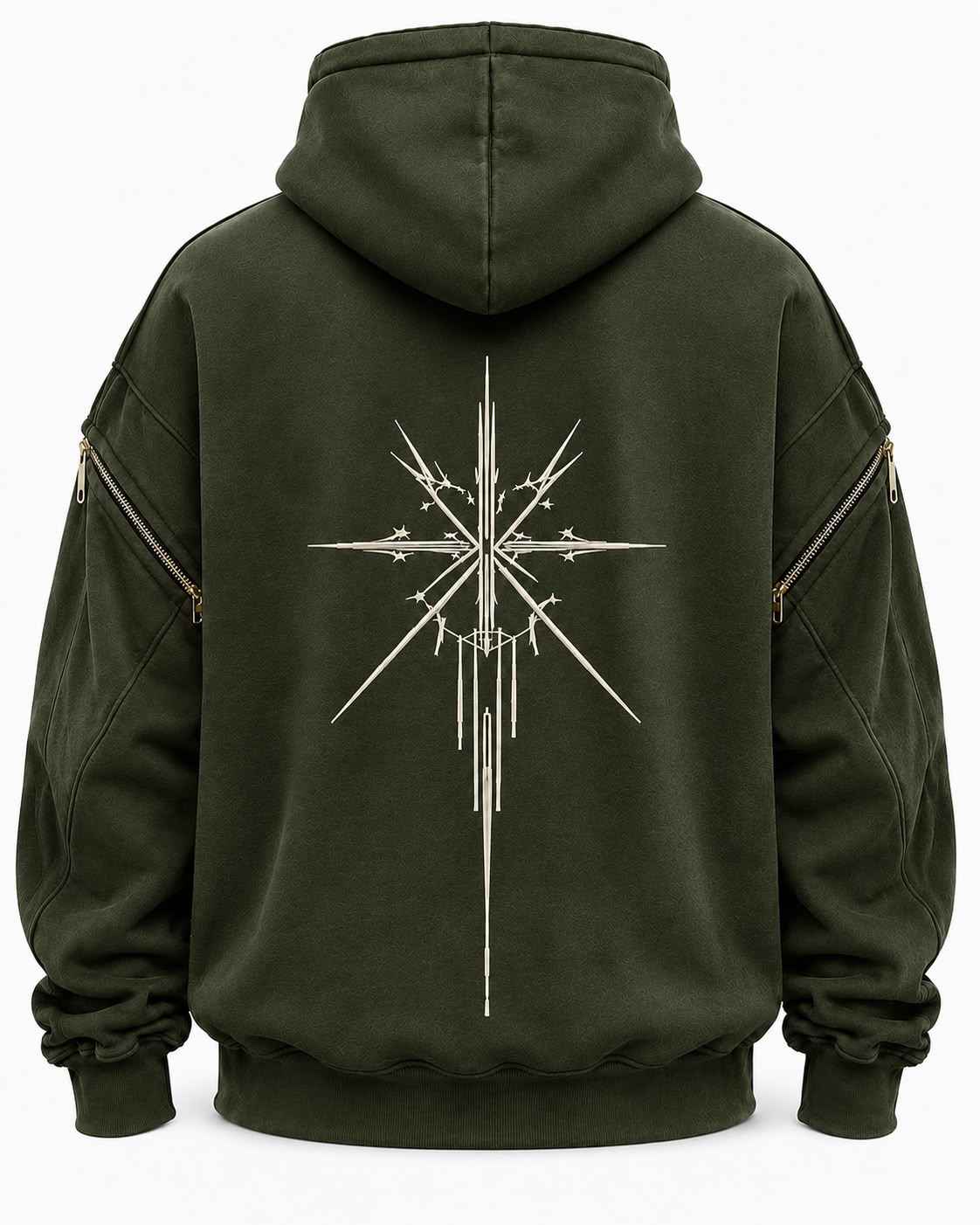 KRAZIA SF001 — Two-Layer Hood Hoodie