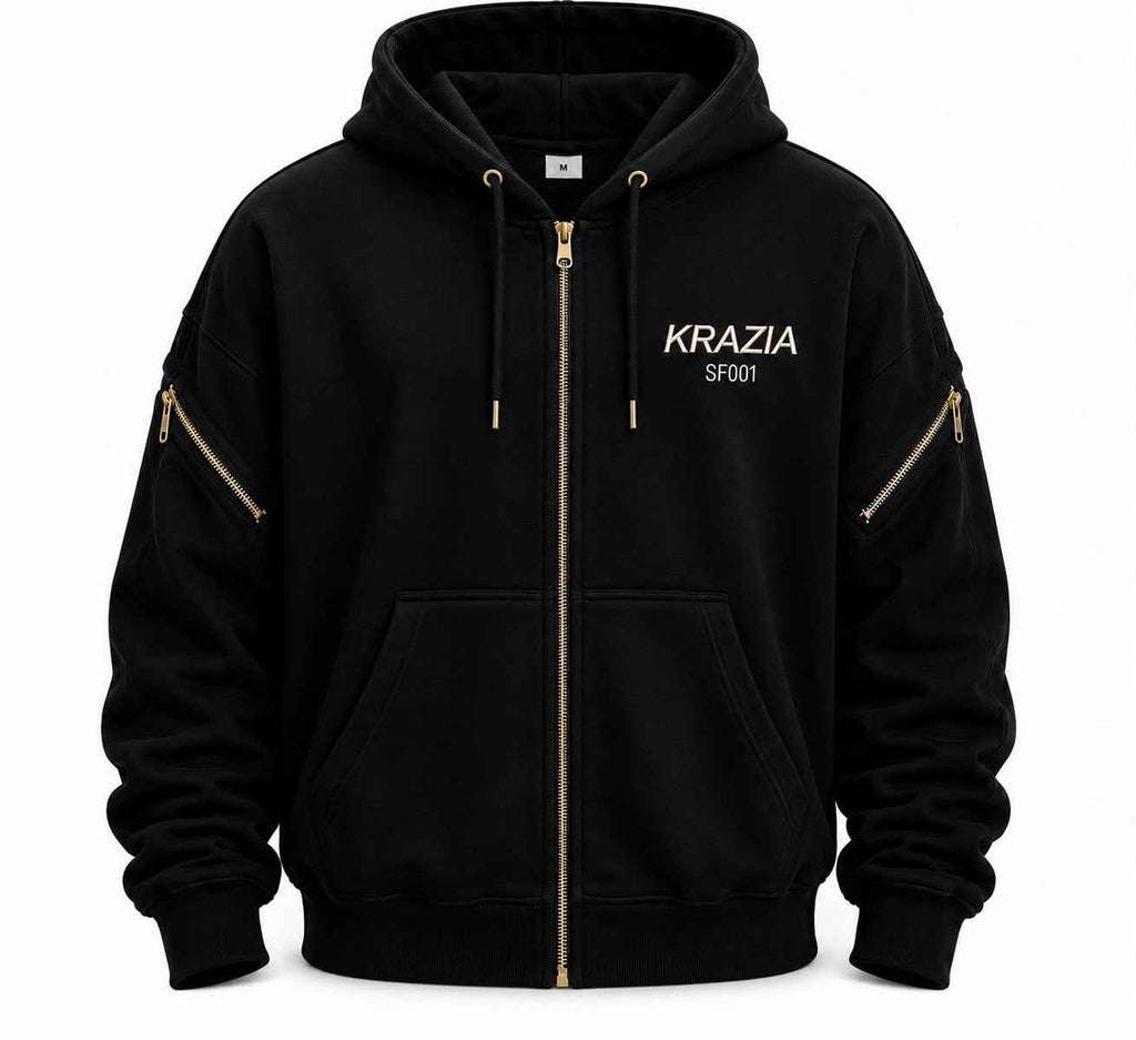 KRAZIA SF001 — Two-Layer Hood Hoodie