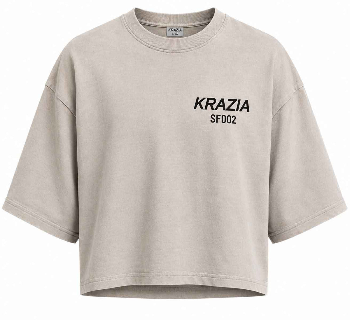 [PRE-ORDER] KRAZIA SF002-CROPPED OVERSIZED TEE