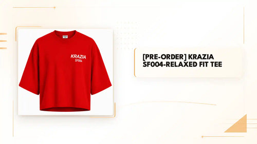 [PRE-ORDER] KRAZIA SF004-RELAXED FIT TEE by@Outfy